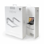 Desire2 Laptopstandaard Supreme Pro Aluminium Zilver Desire2 Laptopstandaard Supreme Pro Aluminium Zilver