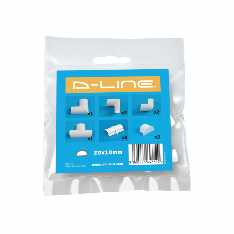D-LINE Adapter Kit 20x10mm White
