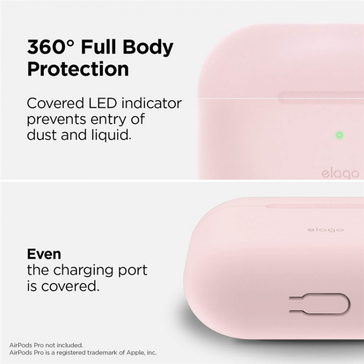 ELAGO Airpod Pro Hang Case Pink ELAGO Airpod Pro Hang Case Pink