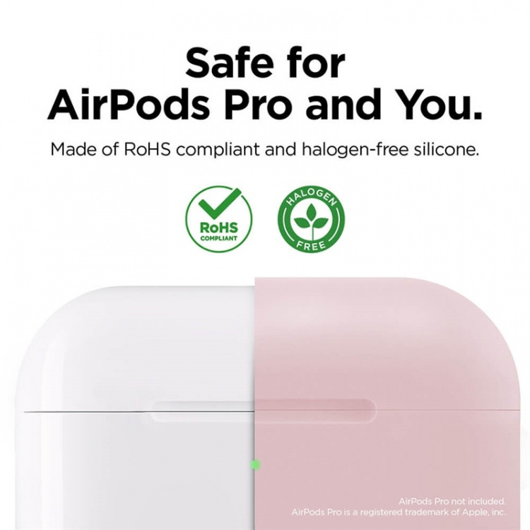 ELAGO Airpod Pro Protective Silicon Case Pink