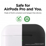 ELAGO Airpod Pro Protective Silicon Case Black