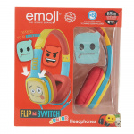 Emoji Hörlur Flip\'N\'Switch Junior On-Ear Trådad Blå 80Db