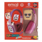 EMOJI Headphone Flip\'N\'Switch Junior On-Ear wired Rosa 80dB