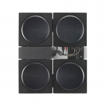 FLEXSON Wallmount SONOS AMP 4x Black FLEXSON Wallmount SONOS AMP 4x Black