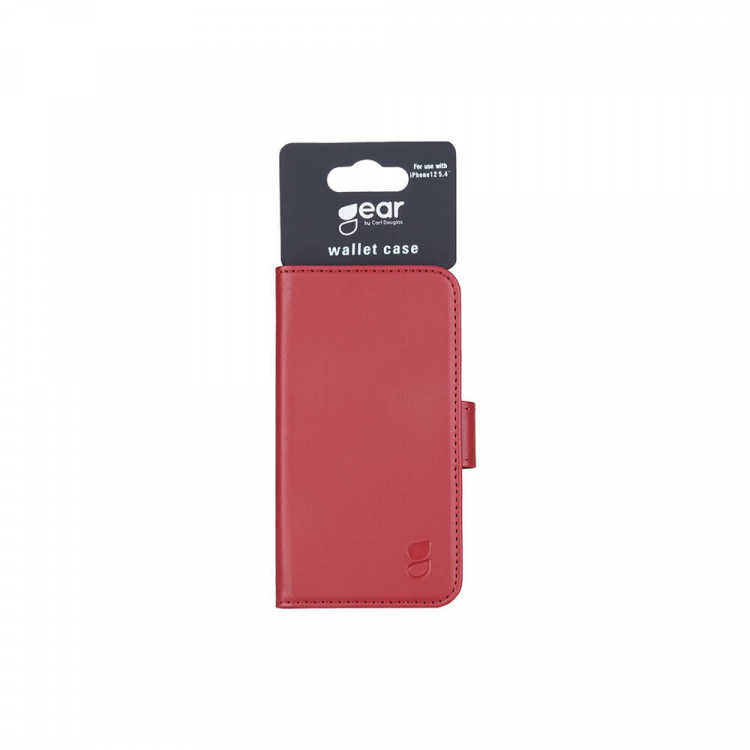 GEAR Wallet Red Limited Edition 3 Cardpockets iPhone 12 Mini