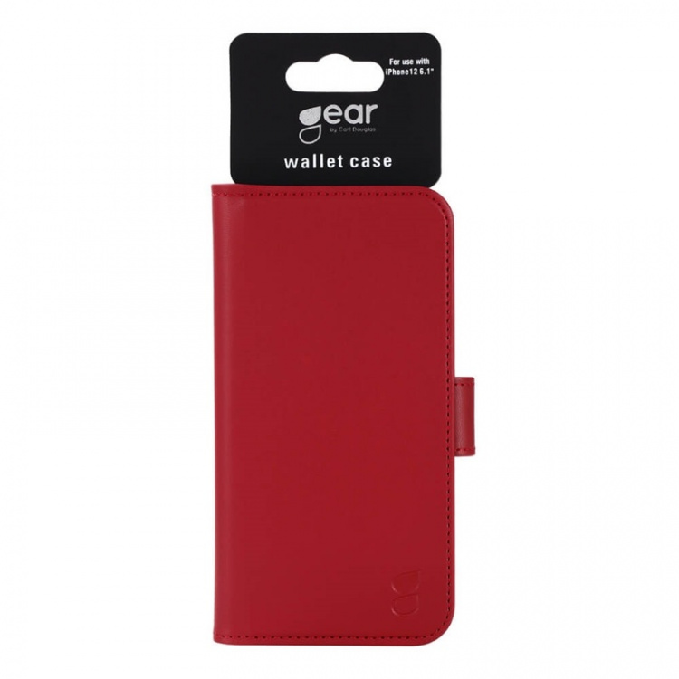 GEAR Wallet Red Limited Edition 3 Cardpockets iPhone 12 / 12 Pro GEAR Wallet Red Limited Edition 3 Cardpockets iPhone 12 / 12 Pro