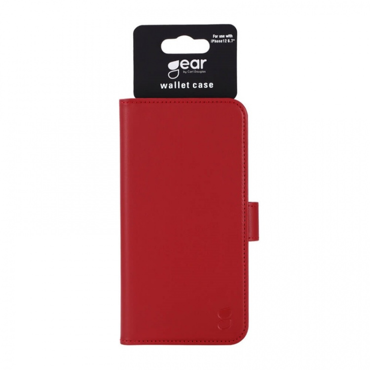 GEAR Wallet Red Limited Edition 3 Cardpockets iPhone 12 Pro Max GEAR Wallet Red Limited Edition 3 Cardpockets iPhone 12 Pro Max