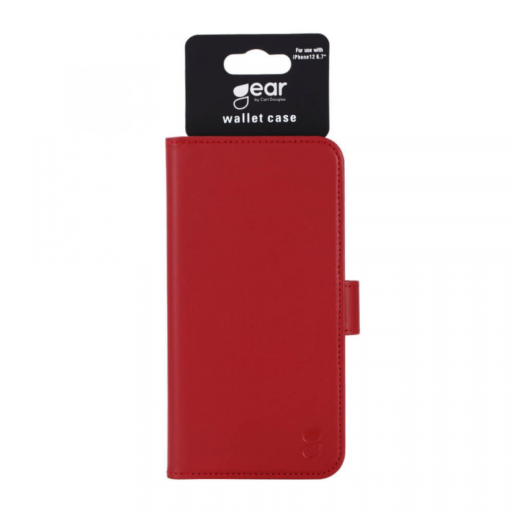 GEAR Wallet Red Limited Edition 3 Cardpockets iPhone 12 Pro Max GEAR Wallet Red Limited Edition 3 Cardpockets iPhone 12 Pro Max