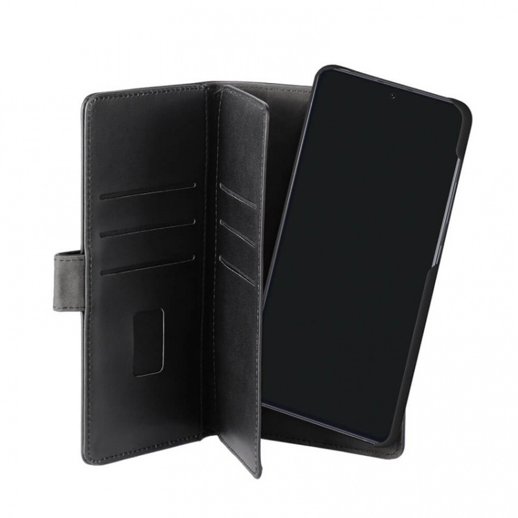 GEAR Wallet Black 7 Cardpockets Samsung Galaxy S20 Plus 2in1 Magnetcover