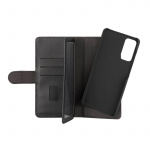 GEAR Wallet Black 7 Cardpockets Samsung S20FE 2in1 Magnetcover