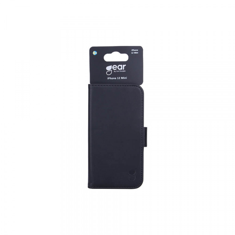GEAR Wallet Black 3 Cardpockets iPhone 12 Mini GEAR Wallet Black 3 Cardpockets iPhone 12 Mini