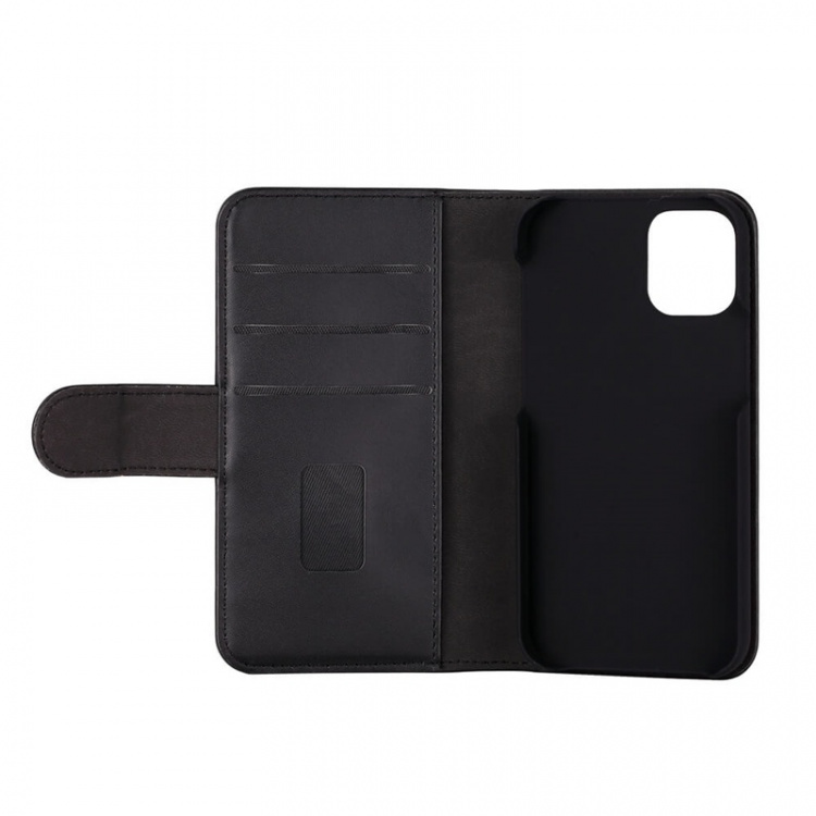 GEAR Wallet Black 3 Cardpockets iPhone 12 Mini 2in1 Magnetcover GEAR Wallet Black 3 Cardpockets iPhone 12 Mini 2in1 Magnetcover