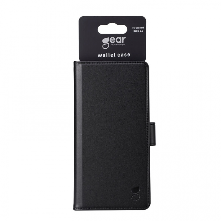 GEAR Wallet Black Nokia 2.3 GEAR Wallet Black Nokia 2.3