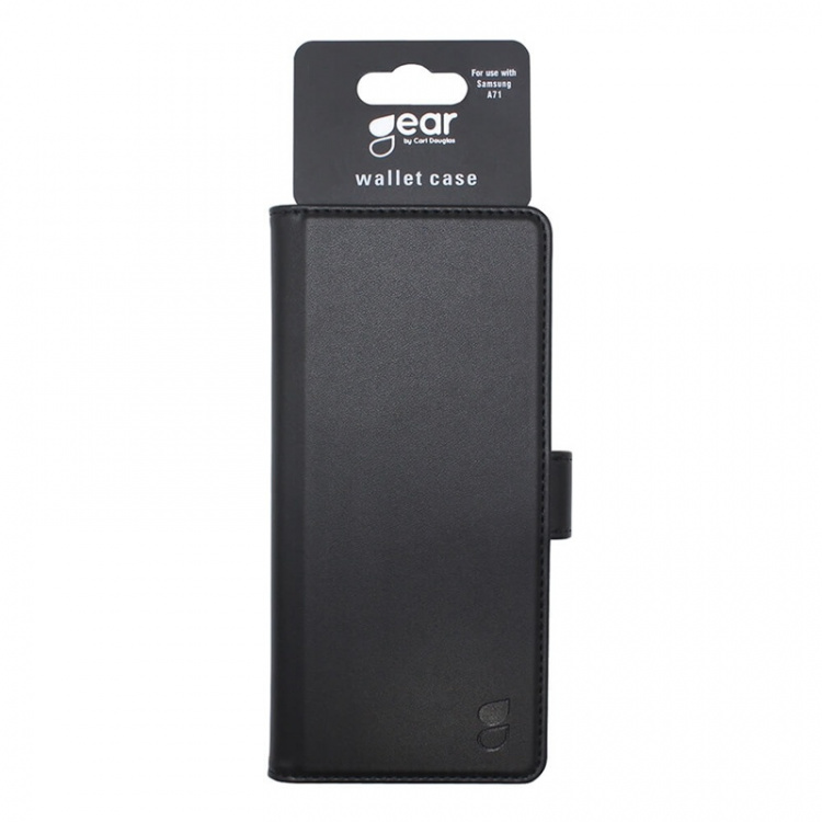 GEAR Wallet Black 3 Cardpockets Samsung Galaxy A71
