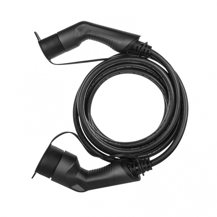 GREENCELL EV Cable EV11 Typ2 5m 11kW 16A 3-Phase Black