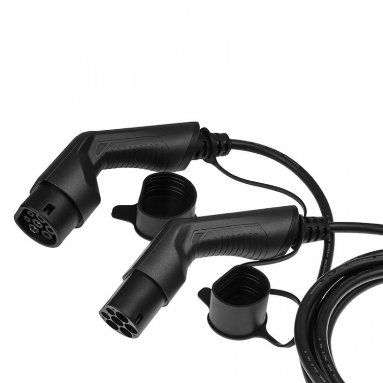 GREENCELL EV Cable EV11 Typ2 5m 11kW 16A 3-Phase Black