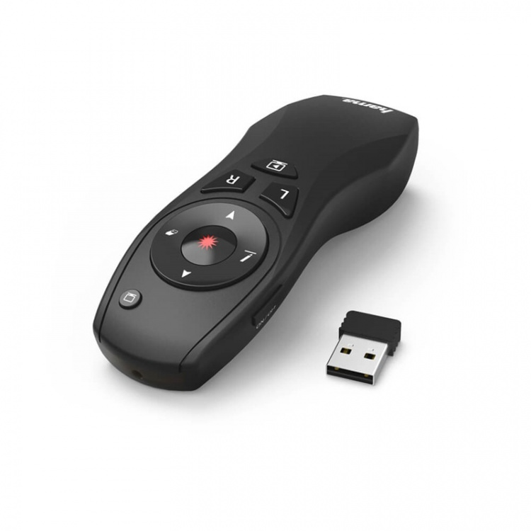 HAMA Wireless Presenter X-Pointer 6-in-1 Black
