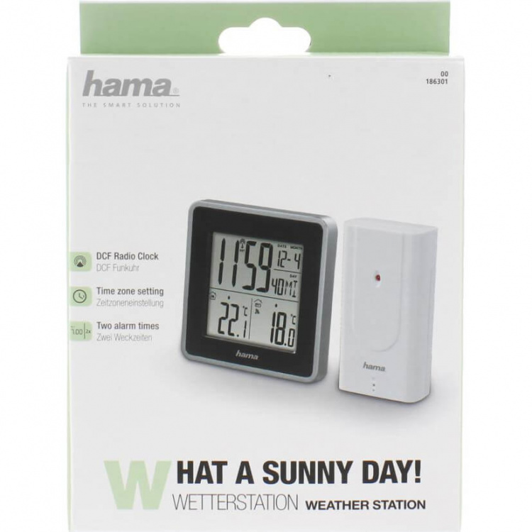 HAMA Weatherstation EWS Intro White