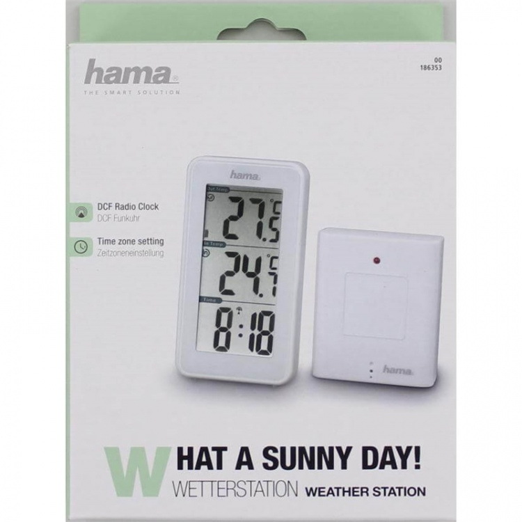 HAMA Weatherstation EWS-152 White