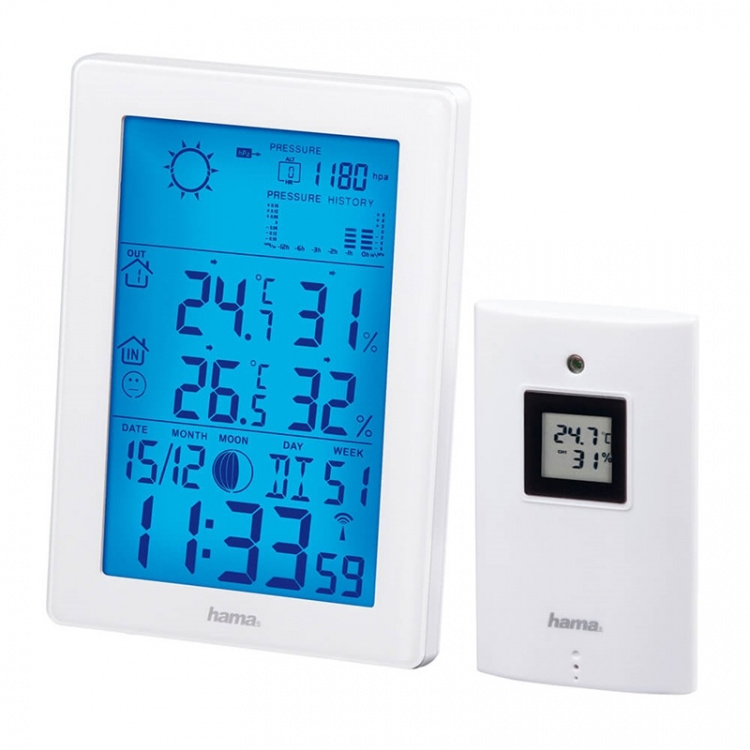 HAMA Weatherstation EWS-3200 White