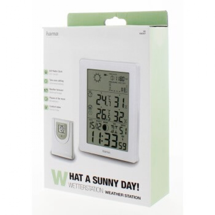 HAMA Weatherstation EWS-3200 White