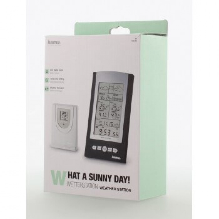 HAMA Weatherstation EWS-800 Black