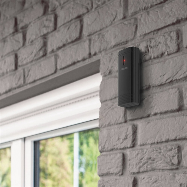 Hama Weerstation Ews-Trio 3X Sensor Zwart Hama Weerstation Ews-Trio 3X Sensor Zwart
