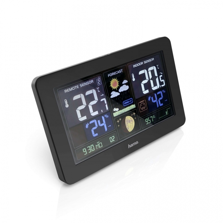 HAMA Weatherstation Premium Incl. USB-charging HAMA Weatherstation Premium Incl. USB-charging