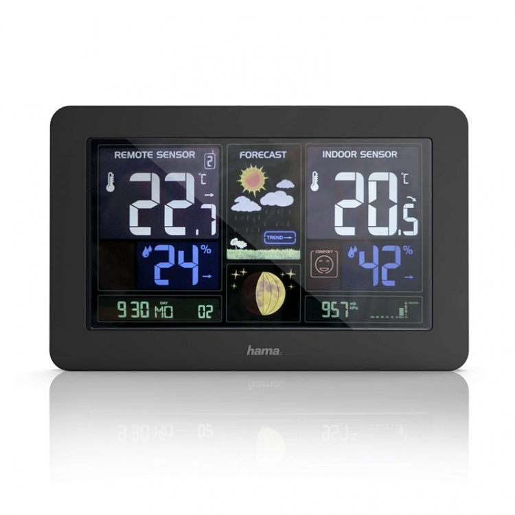 HAMA Weatherstation Premium Incl. USB-charging HAMA Weatherstation Premium Incl. USB-charging