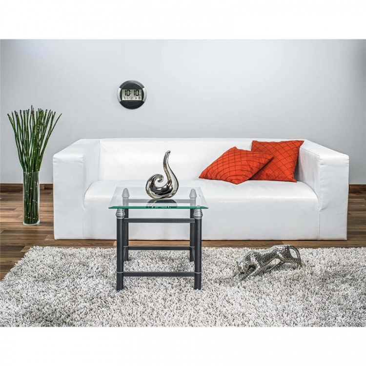 HAMA Radio Wall Clock Black