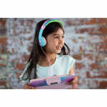 HELLO KITTY Headphone Junior On-Ear 85dB Green/Pink