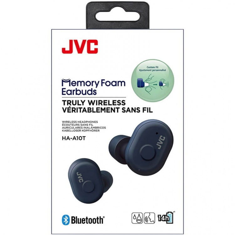 JVC Headphone HA-A10T True Wireless In-Ear Indigo Blue JVC Headphone HA-A10T True Wireless In-Ear Indigo Blue
