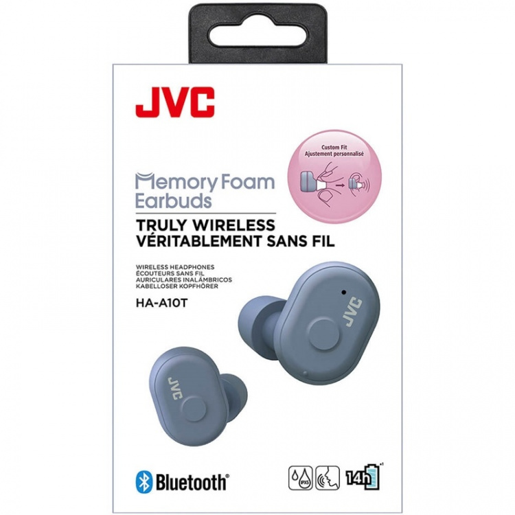 JVC Headphone HA-A10T True Wireless In-Ear Misty Gray JVC Headphone HA-A10T True Wireless In-Ear Misty Gray