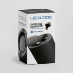 LEDWOOD Speaker and TWS T9 2in1 Black