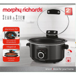 MORPHY RICHARDS Slow cooker Sear And Stew 3,5L Hinged Lid