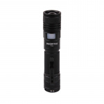 NORTH Flashlight 700 Lumen Zoom Black Aviation Aluminium 7W NORTH Flashlight 700 Lumen Zoom Black Aviation Aluminium 7W
