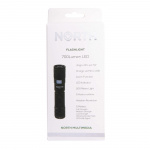 NORTH Flashlight 700 Lumen Zoom Black Aviation Aluminium 7W NORTH Flashlight 700 Lumen Zoom Black Aviation Aluminium 7W