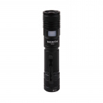 NORTH Flashlight 950 Lumen Zoom Black Aviation Aluminium 10W Cree-Led (XML2)