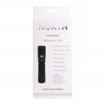 NORTH Flashlight 950 Lumen Zoom Black Aviation Aluminium 10W Cree-Led (XML2)