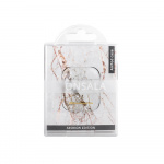 ONSALA COLLECTION Airpods case White Rhino Marble