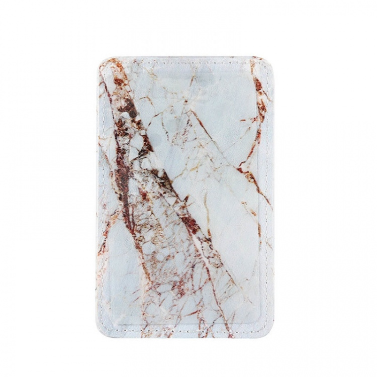 ONSALA COLLECTION Cardholder White Rhino Marble Universal 2 Cardpockets