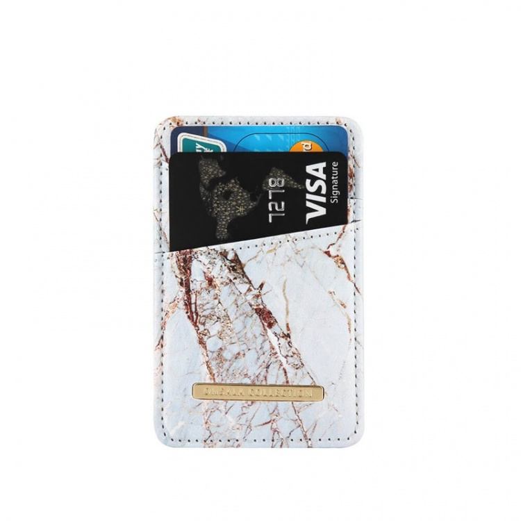 ONSALA COLLECTION Cardholder White Rhino Marble Universal 2 Cardpockets