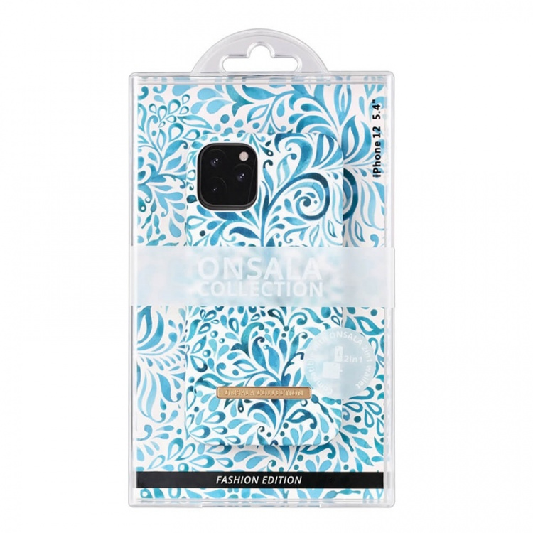 ONSALA COLLECTION Mobile Cover Soft Flow Ornament iPhone 12 Mini