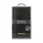 ONSALA COLLECTION Mobile Wallet Midnight Black iPhone 12 Pro Max