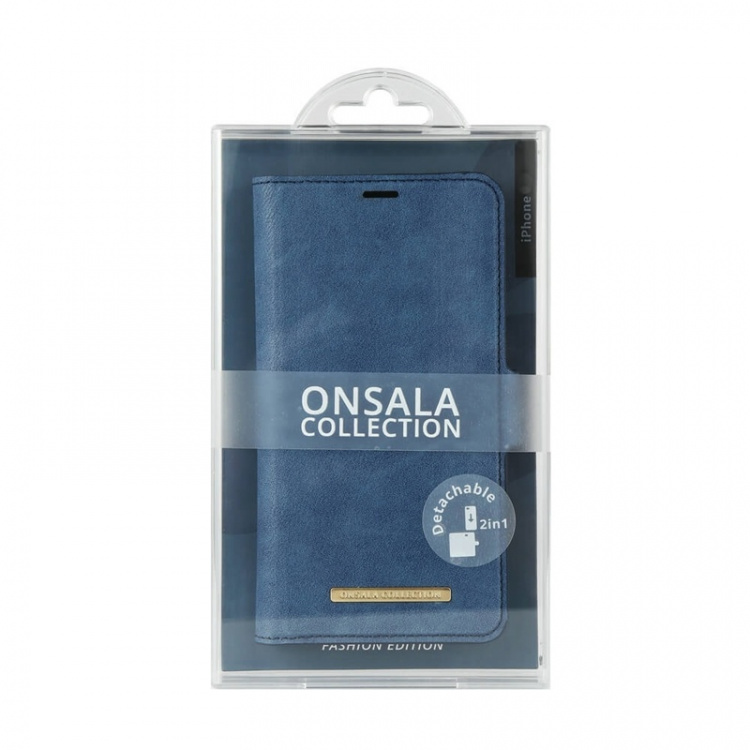 ONSALA COLLECTION Mobile Wallet Royal Blue iPhone 12 Mini ONSALA COLLECTION Mobile Wallet Royal Blue iPhone 12 Mini