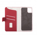 ONSALA COLLECTION Mobile Wallet Saffiano Red iPhone 12 Mini ONSALA COLLECTION Mobile Wallet Saffiano Red iPhone 12 Mini