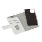 ONSALA COLLECTION Mobile Wallet Saffiano White iPhone 12 Mini
