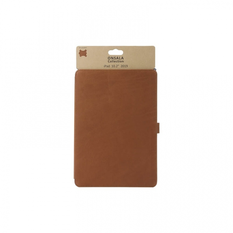 ONSALA COLLECTION Tablet Cover Leather Brown iPad 10,2