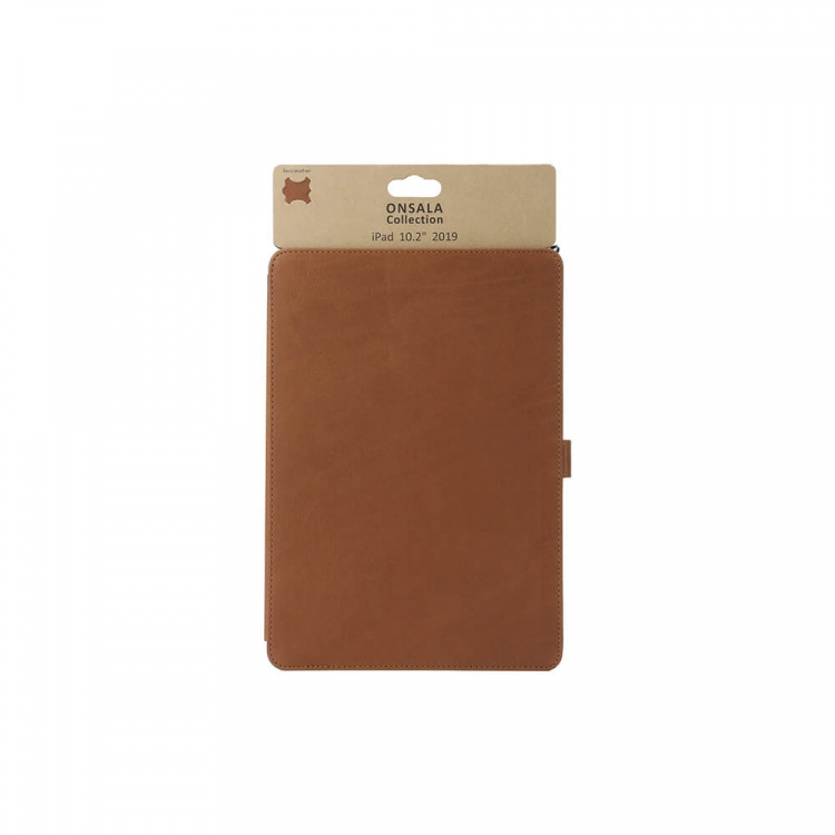 ONSALA COLLECTION Tablet Cover Leather Brown iPad 10,2