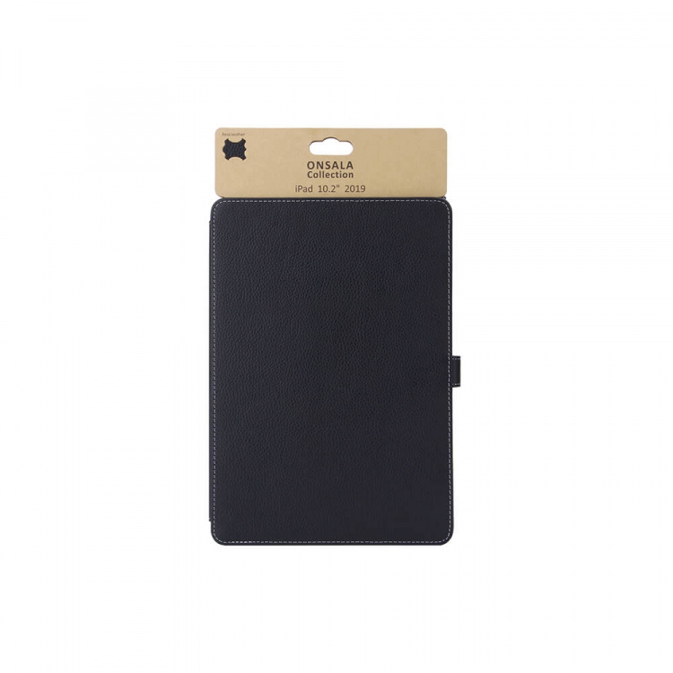 ONSALA COLLECTION Tablet Cover Leather Black iPad 10,2 ONSALA COLLECTION Tablet Cover Leather Black iPad 10,2